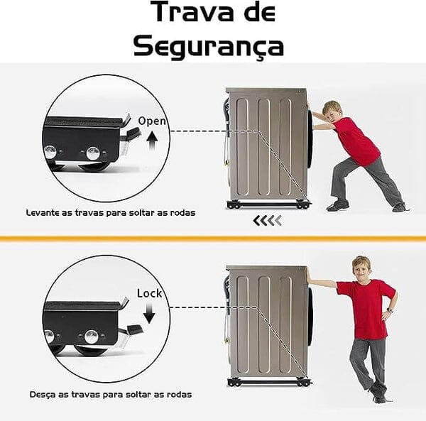 Suporte para moveis - ErgoMove - Mova Geladeira Fogão Freezer Máquina Sem Esforço ou Perigo - Image 10