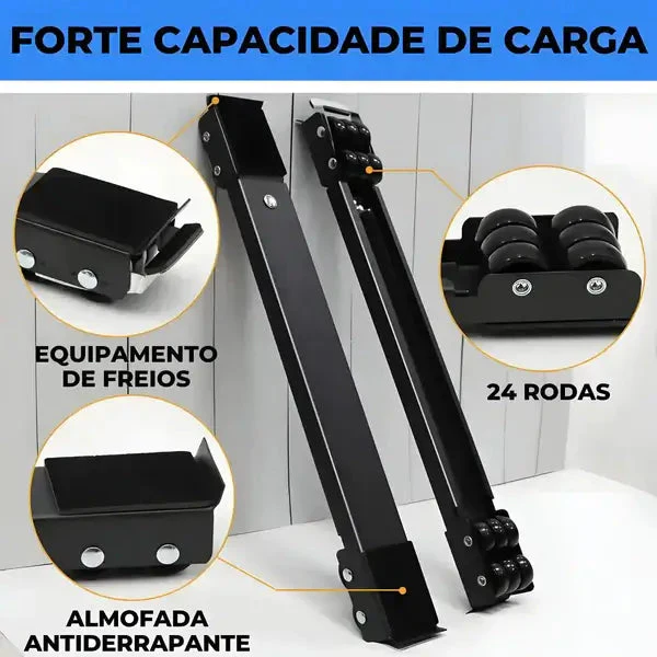 Suporte para Móveis - MovePro Ajustável Para Geladeira Fogão Freezer Máquina - Image 6