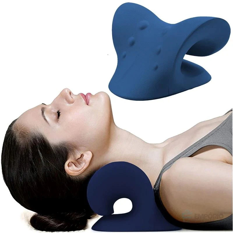 Travesseiro Ortopédico - Massageador e Alinhador Cervical